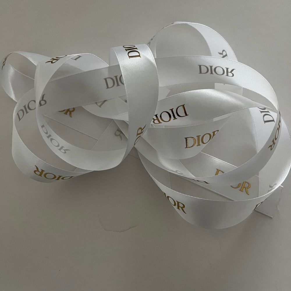 Authentic Dior Ribbon and card holder